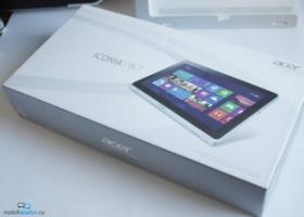 Опыт использования планшетника-ультрабука Acer Iconia W700